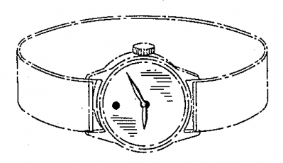 Nathan Horwitt watch design patent